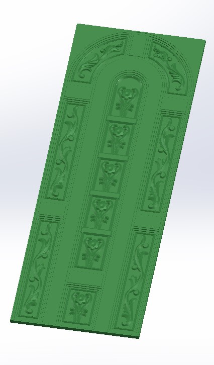 装饰性CNC钣金门图案