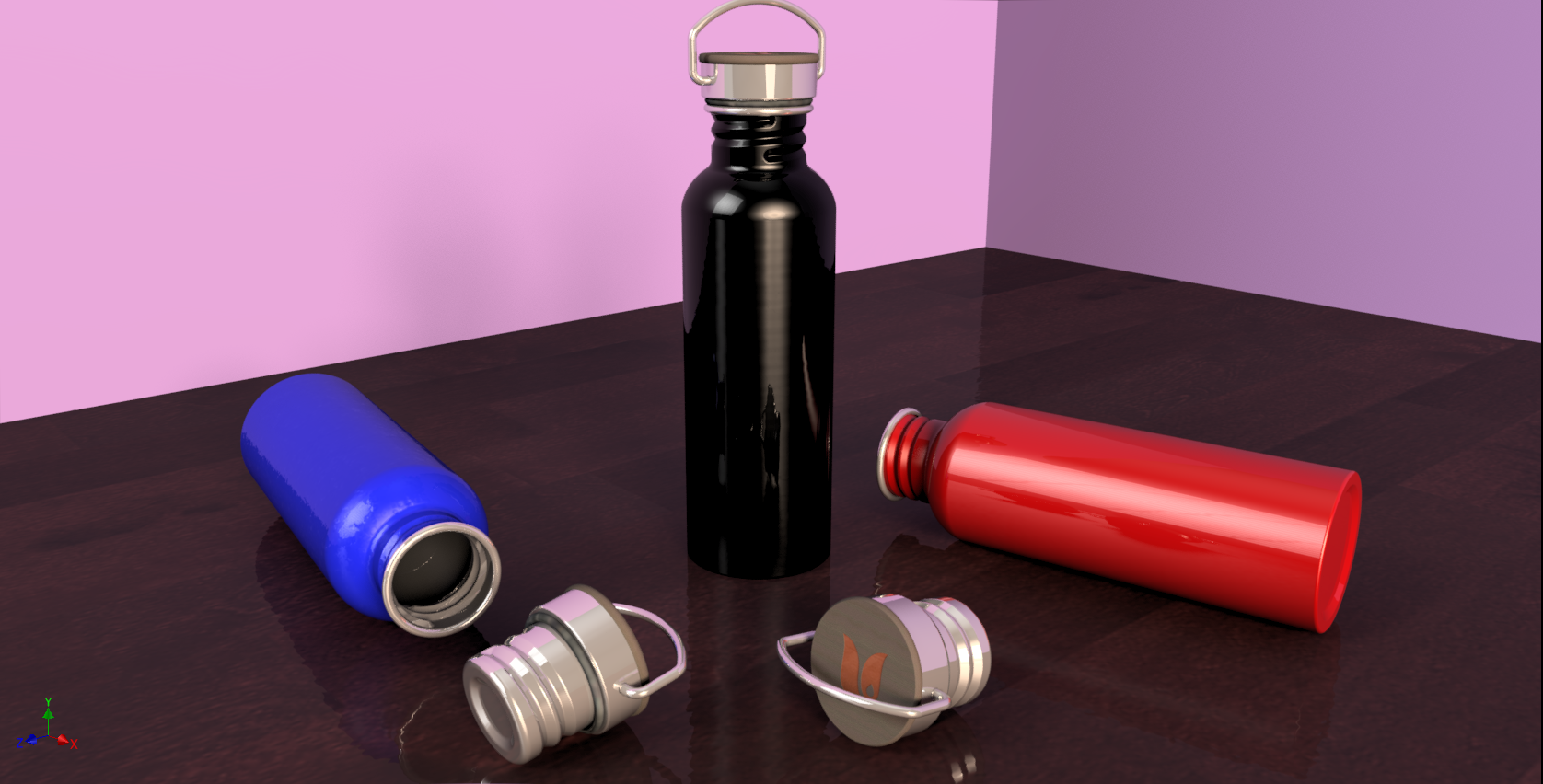 可重复使用的水瓶 (1)