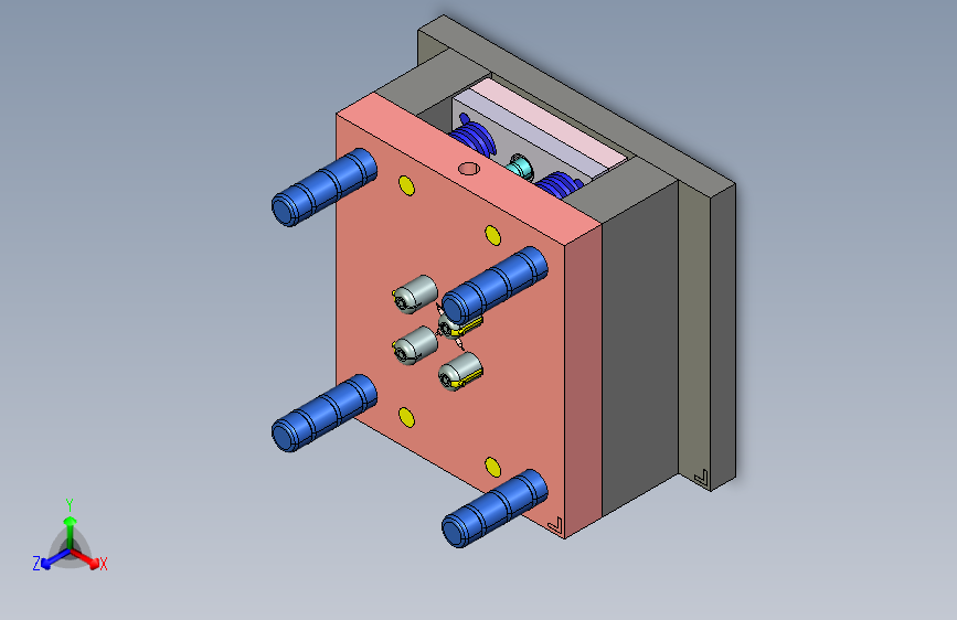 香水盖注塑模具设计【化妆品 瓶盖】【三维PROE】【含CAD图纸】