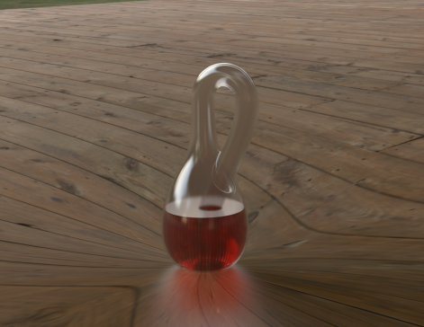 克莱因瓶中的红酒