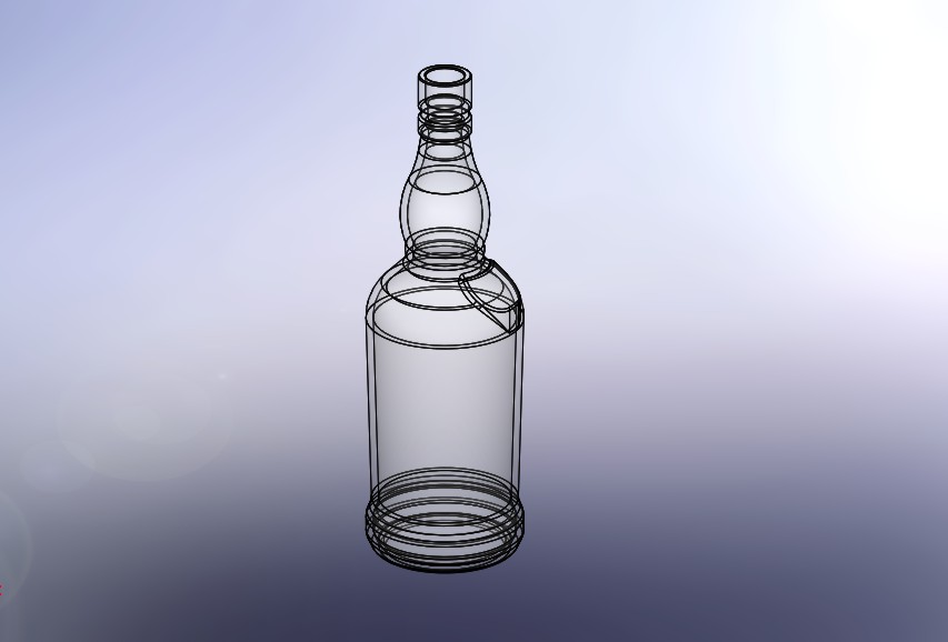 朗姆酒瓶