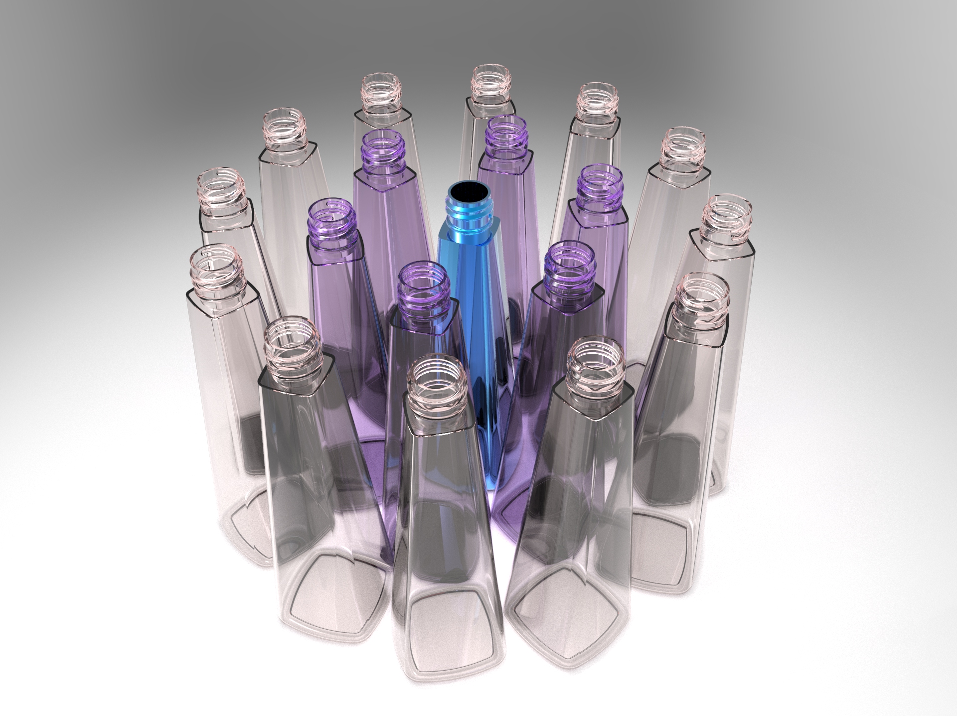 棱柱(金字塔)4盎司瓶