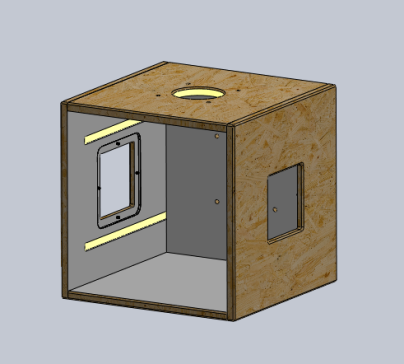 迷你灯箱和喷漆房
