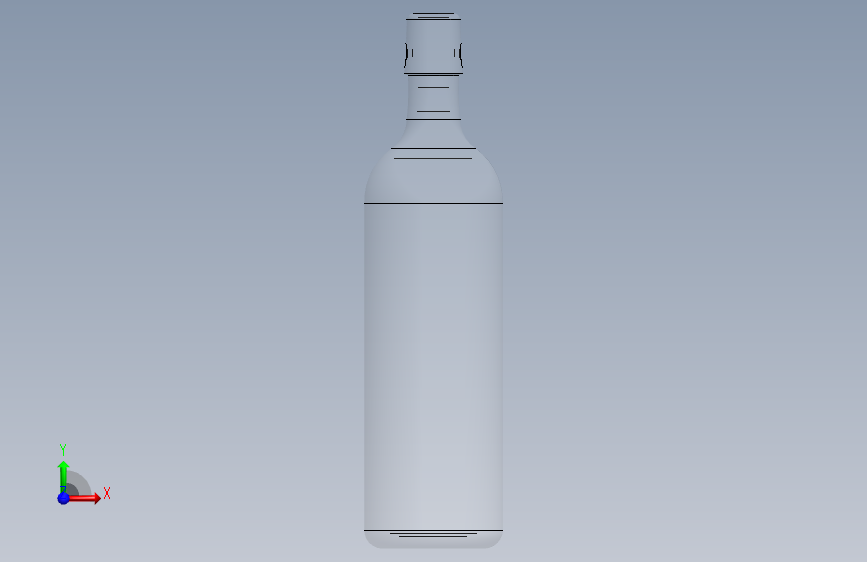 瓶装葡萄酒，配有夹紧盖闭合装置 2