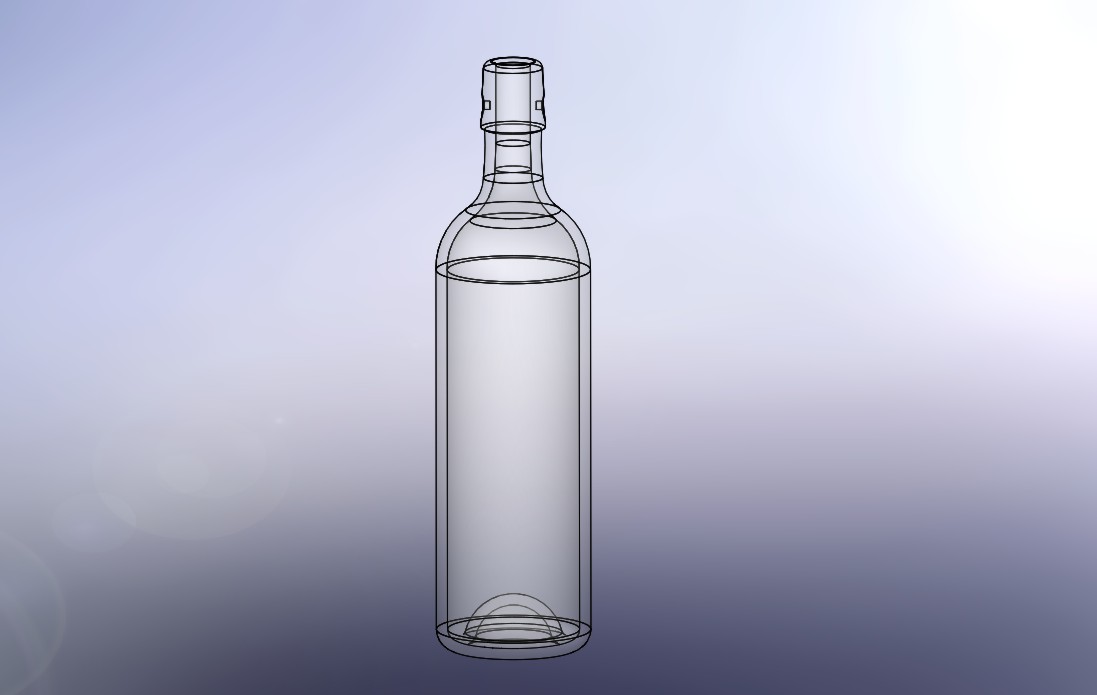 瓶装葡萄酒,配有夹紧盖闭合装置 2