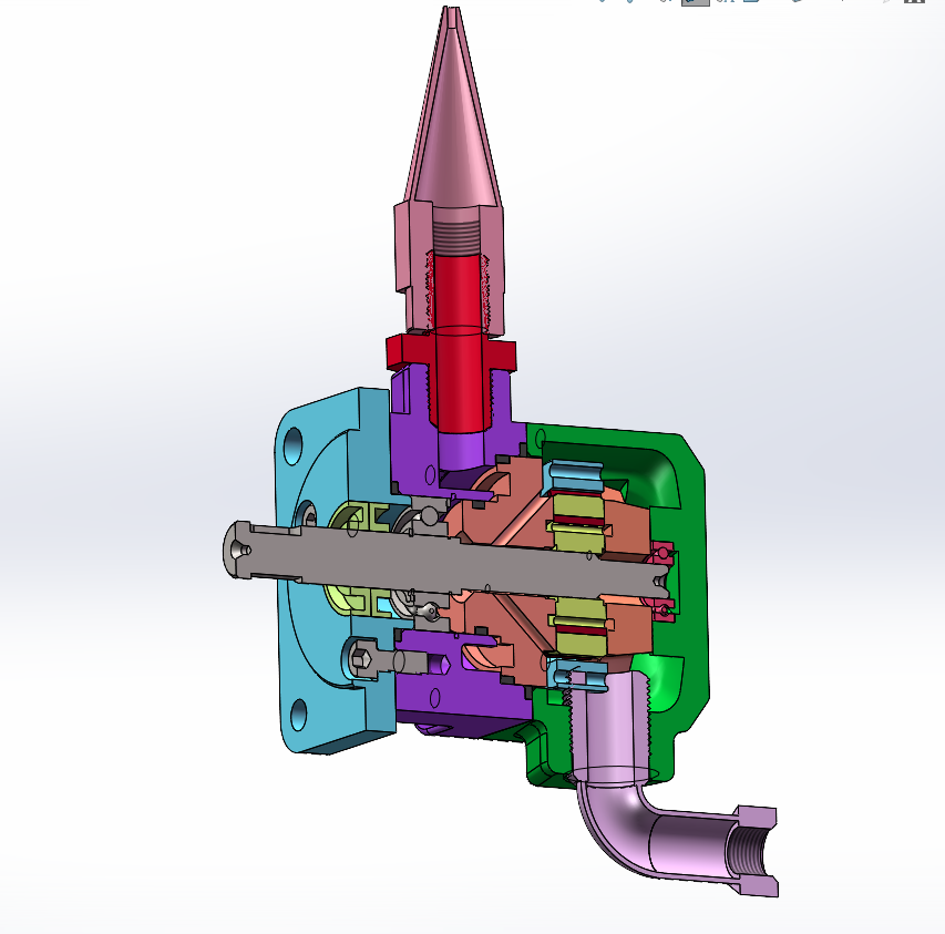旋转喷射泵结构设计1524930