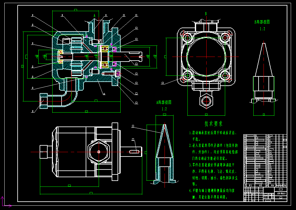 旋转喷射泵结构设计1524930