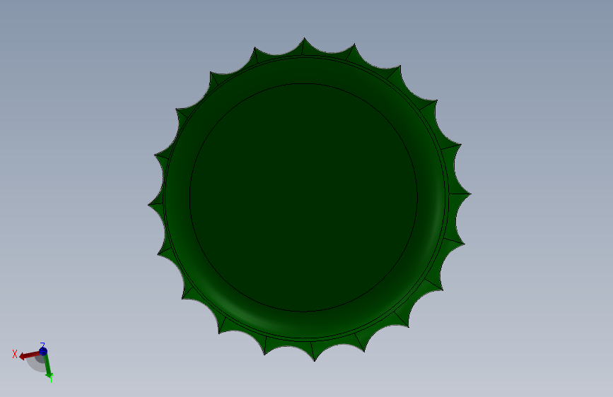 山地易拉罐瓶盖