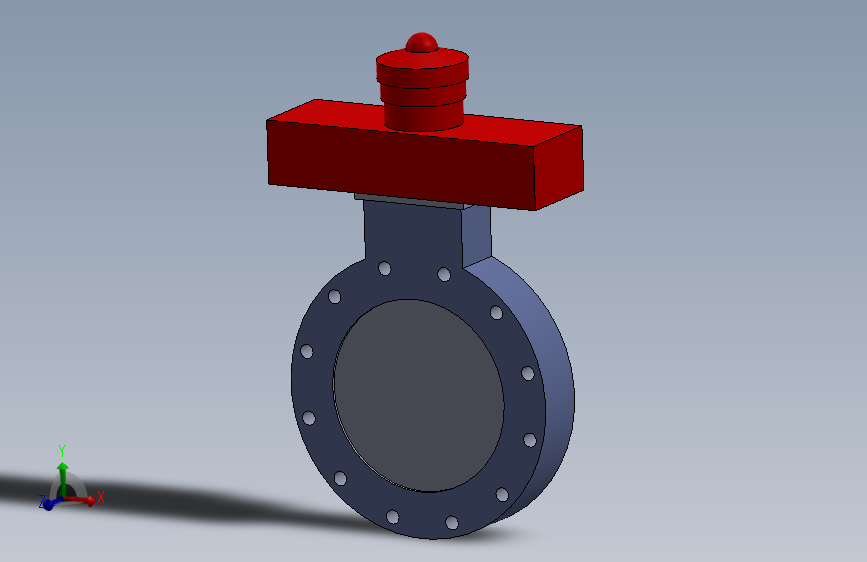 UPVC气动对夹式蝶阀