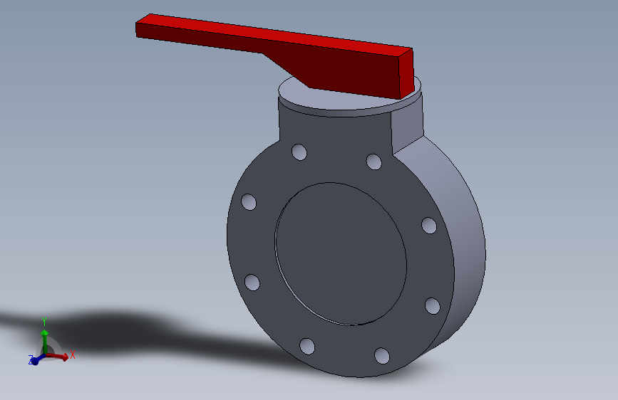 UPVC手动对夹式蝶阀