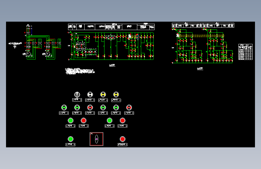 16D303-3 45-47 消火栓泵一用一备星三角降压启动控制电路图XKF-7-2
