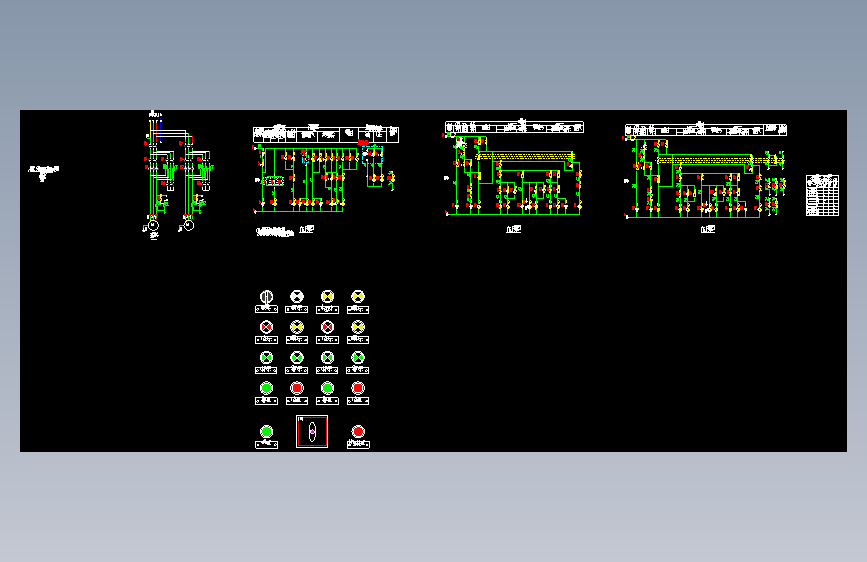 16D303-3 55-57 消防水泵一用一备自耦降压启动控制电路图XKF-9-2