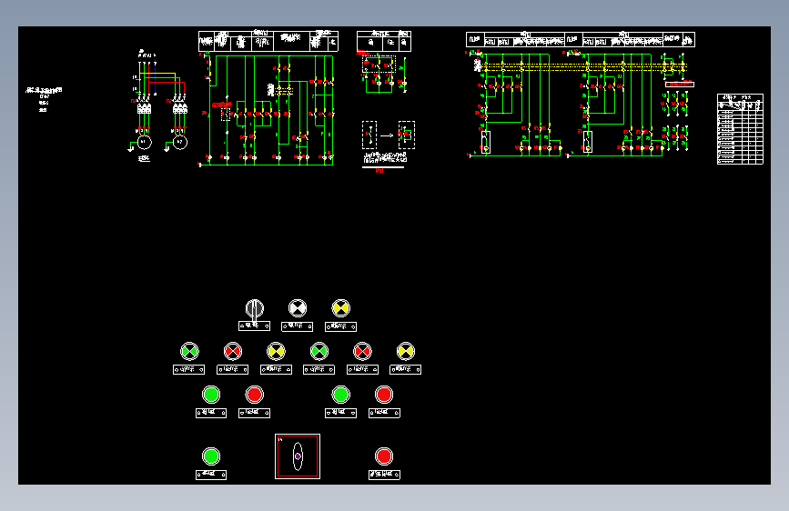 16D303-3 318-319 消防水泵一用一备全压起动控制电路图XKCF-5-2