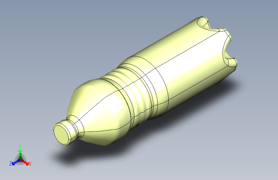 塑料水瓶 - Catia v5