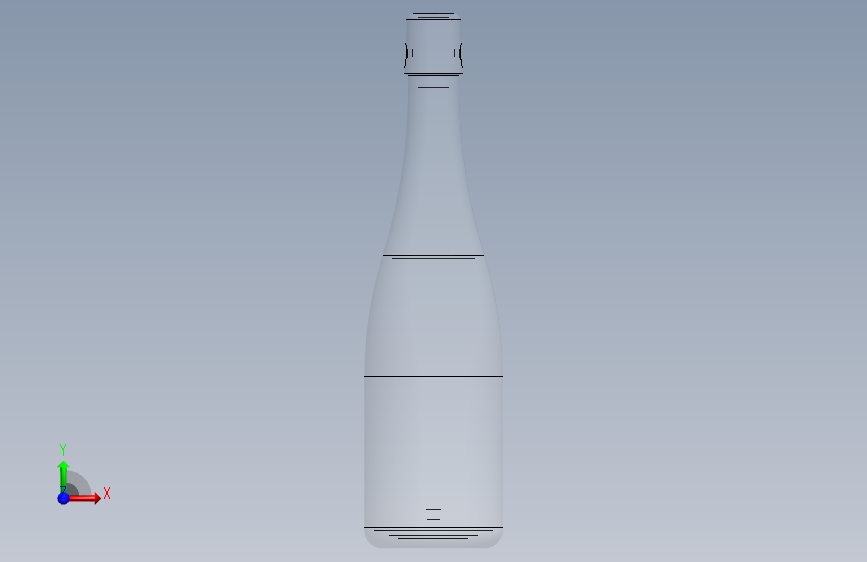 香槟 - 瓶子用于夹紧盖子闭合