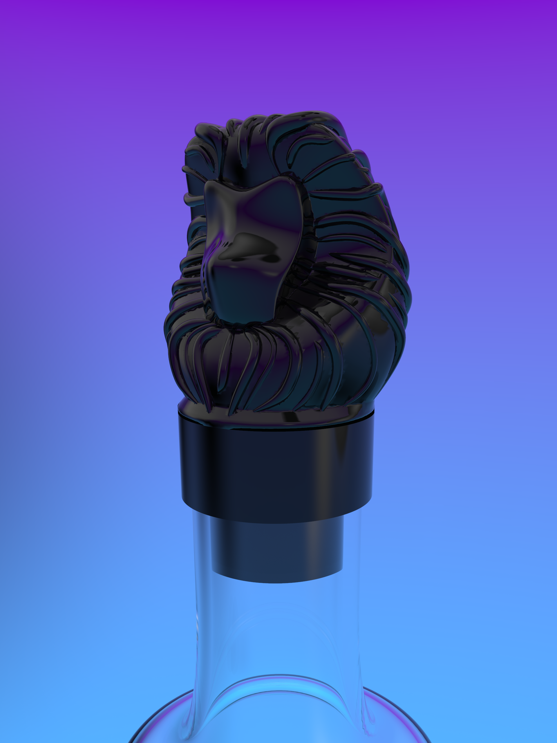 准备打印狮子头