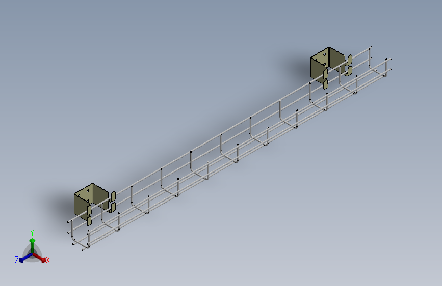 钢丝网电缆桥架