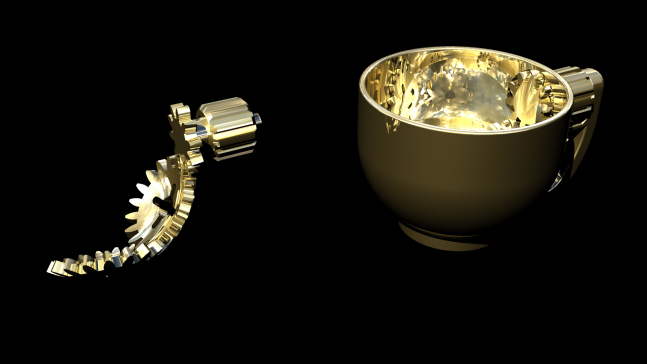 3DPW 工程师用卡布奇诺杯子 _)