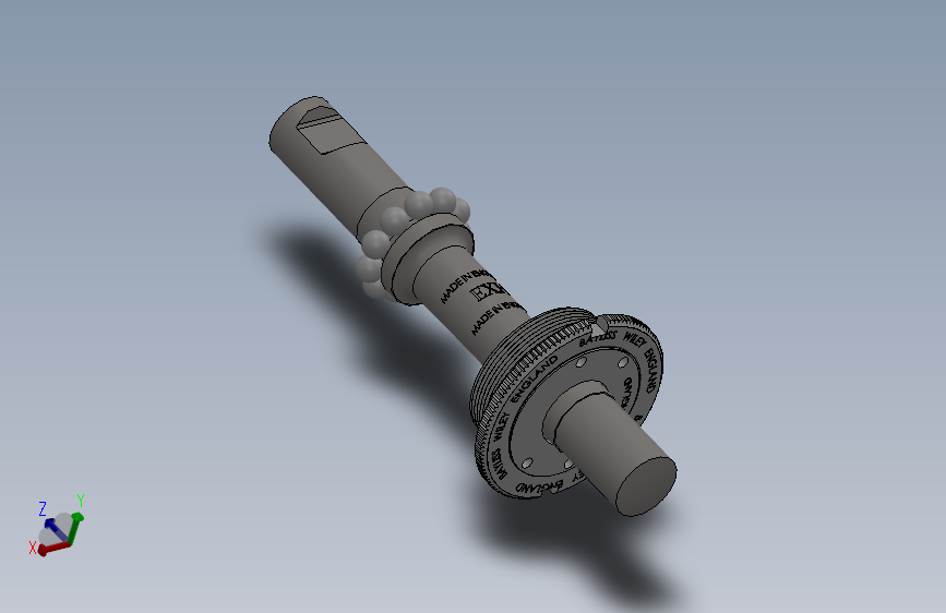 1950年代自行车中轴
