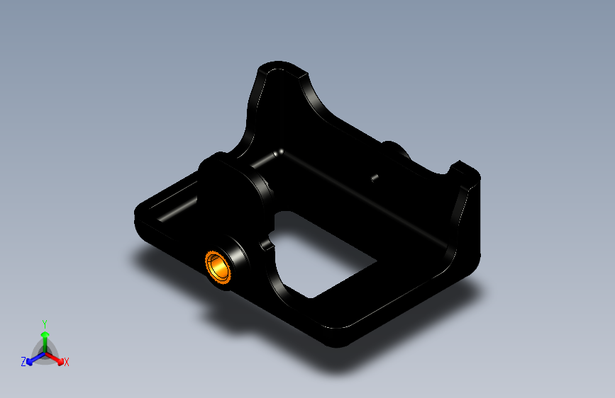 GoPro的背部支架