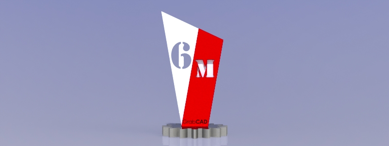 GrabCAD 6M 奖杯