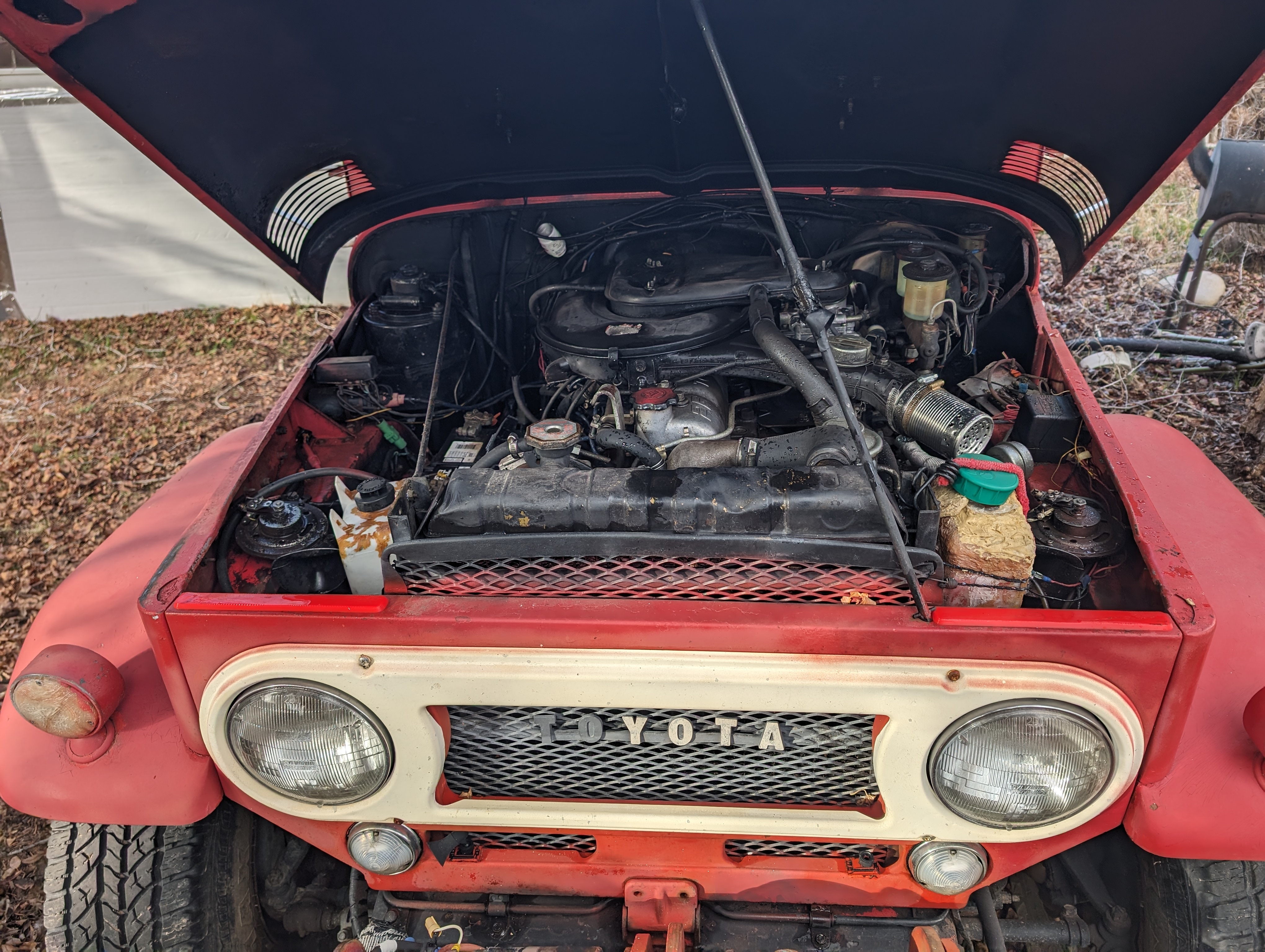 丰田陆地巡洋舰 FJ4x FJ40 FJ45 前盖 保险杠