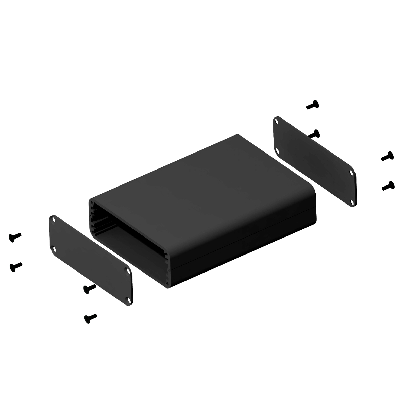 铝制挤压外壳用于树莓派