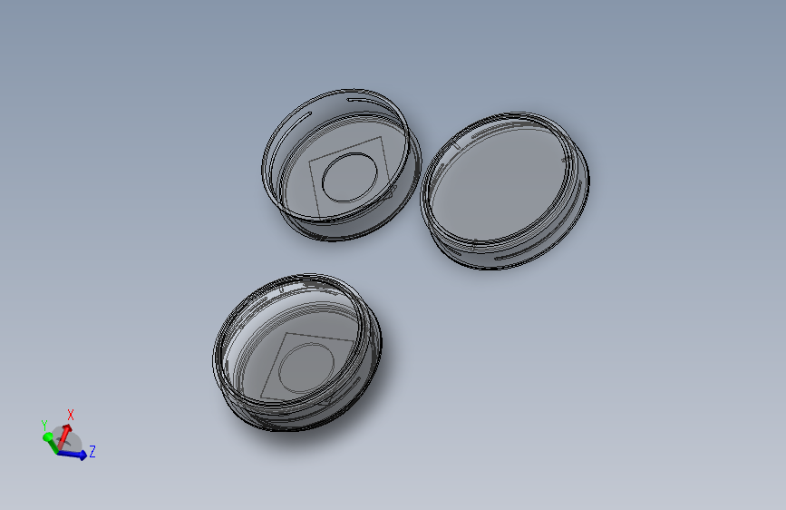 培养皿 35mm D 带玻璃载玻片