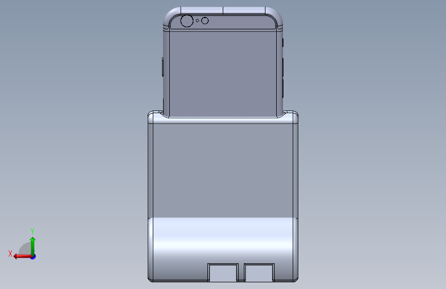 适用于iPhone 6, 6s的支架 背面视图