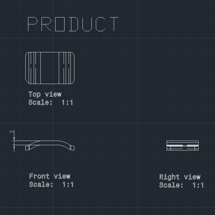 手动成型和冲裁冲压工具 1 工位详细图纸