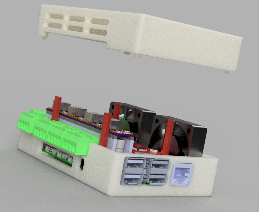 树莓派 V4 _ Protoneer CNC 帽子保护壳