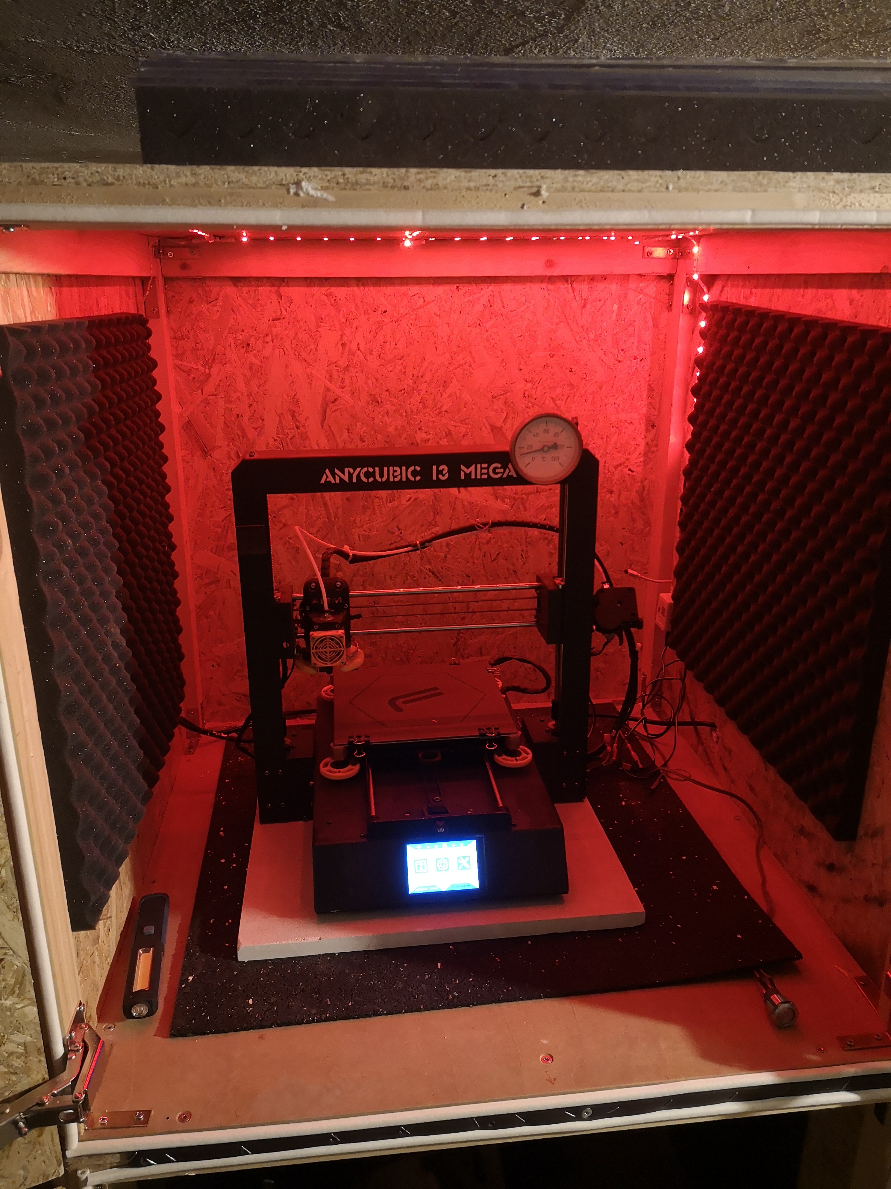 适用于Ender 5 Plus的两台打印机封闭柜
