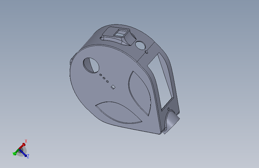 外星人头盖骨塑料盒
