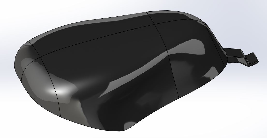 雅马哈 1993 TZ250 燃油箱