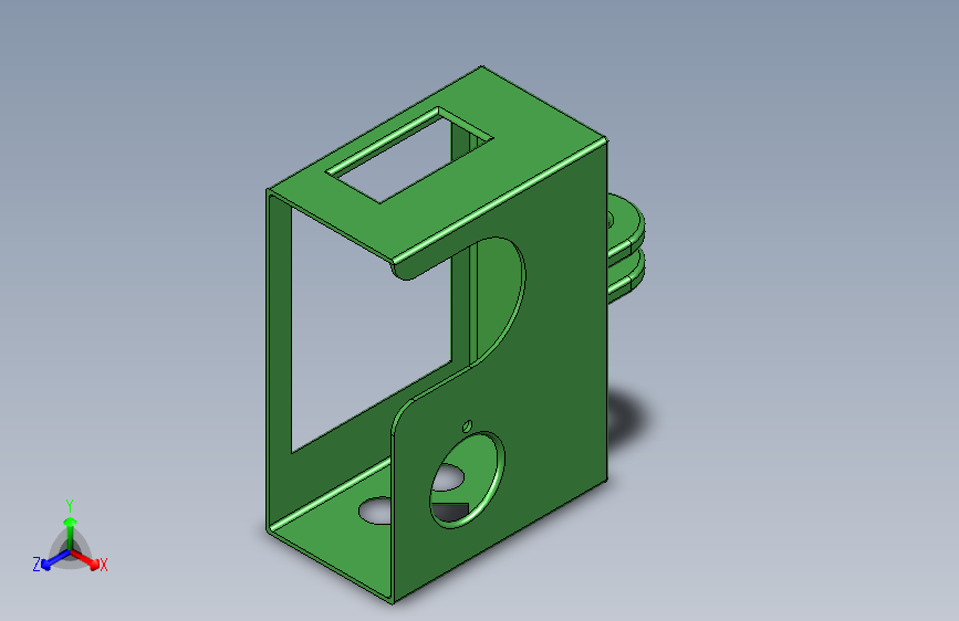 运动相机灯支架