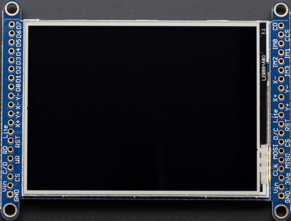 2.8 TFT LCD 带触摸屏扩展板