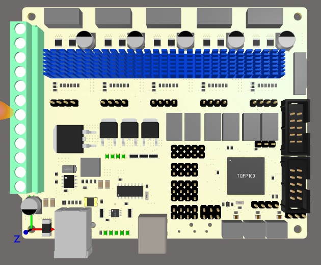 3D 打印机板 F5 V1.2