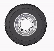 315_80R22.5 半挂车轮胎及轮毂