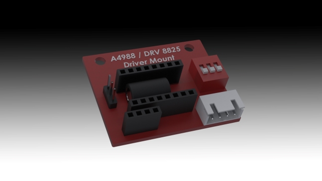 A4988 - DRV8825 步进电机驱动器安装板