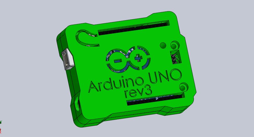 Arduino uno 外壳（rev1&rev3）