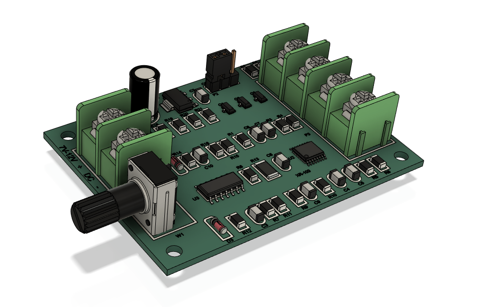 BLDC电机驱动器DRV11873板