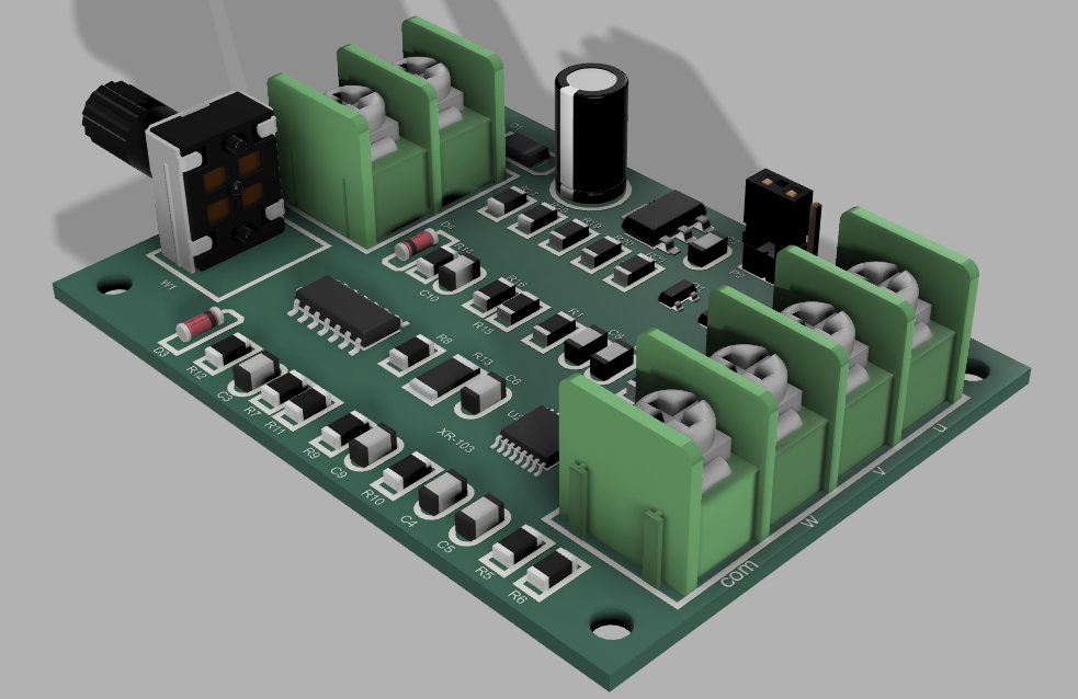 BLDC电机驱动器DRV11873板