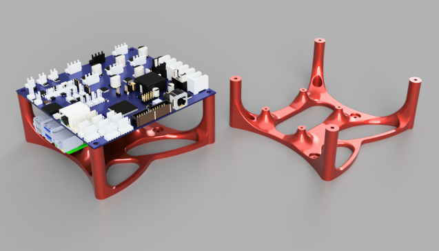 Duet 3 6HC 板_树莓派支架