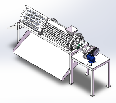 青皮核桃去皮机