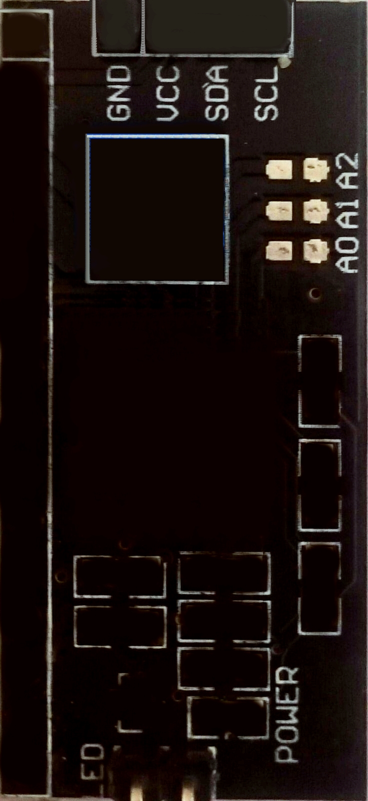 I2C到LCD板