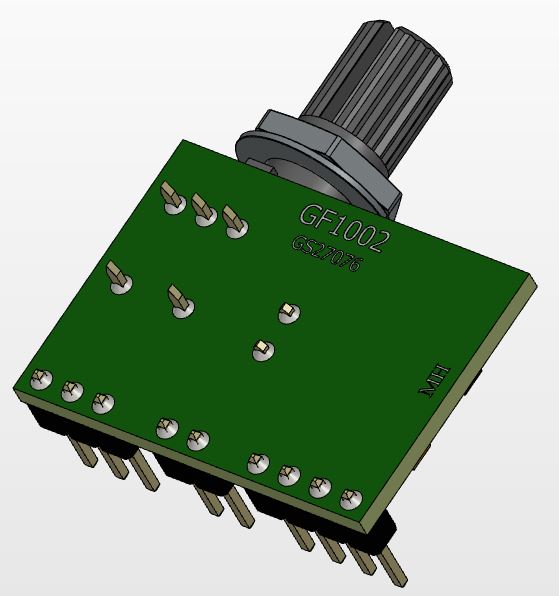 PAM8403 5V 2通道USB数字音频带电位器开关
