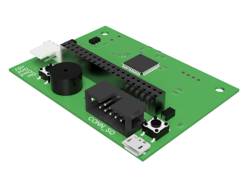 PanelDue 后部印刷电路板版本 3