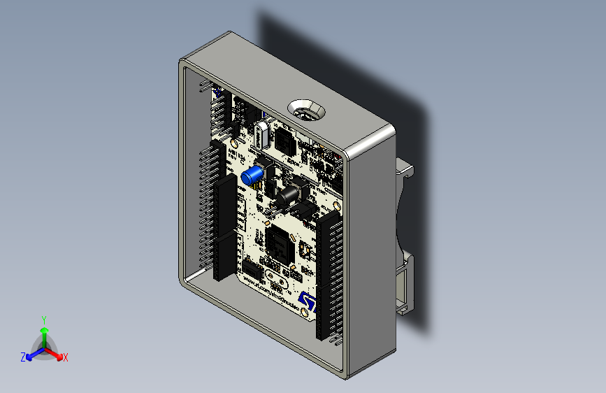 NUCLEO (STM32Fxxx_STM32Lxxx 开发板) 3D打印用外壳