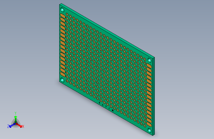 PCB板 5x7