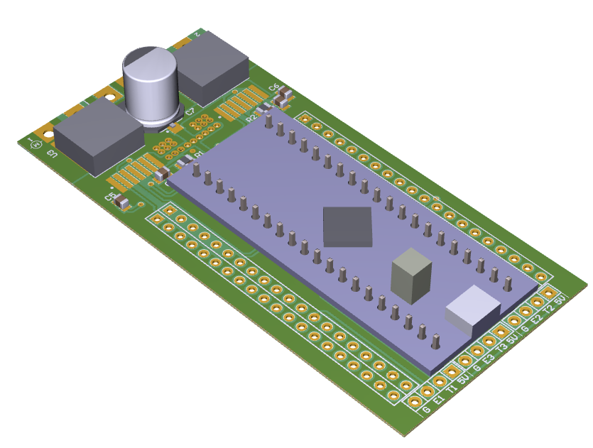 PUCPR迷你Stm32BTN屏蔽板